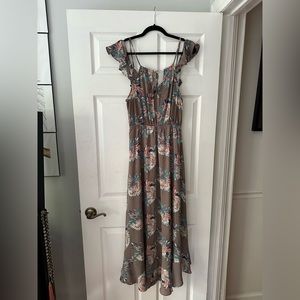 Meghan LA flower dress